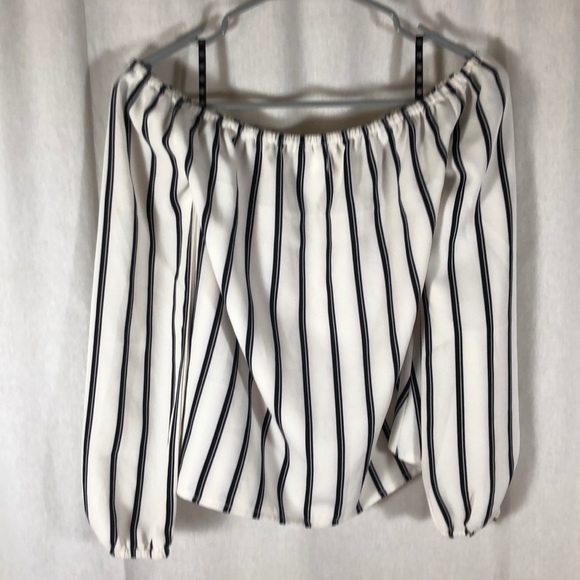 MISSGUIDED Bardot Top off the shoulders size 0 - Picture 7 of 8